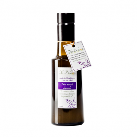 Huile d'olive saveurs lavande et noix de muscade