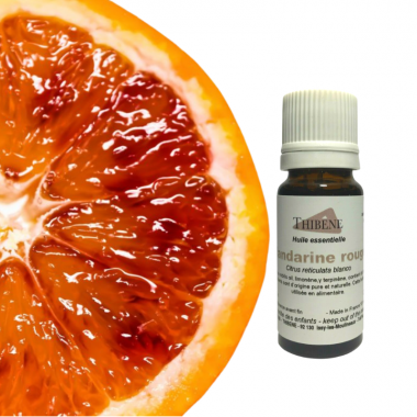 Huile essentielle de Mandarine rouge pure et naturelle